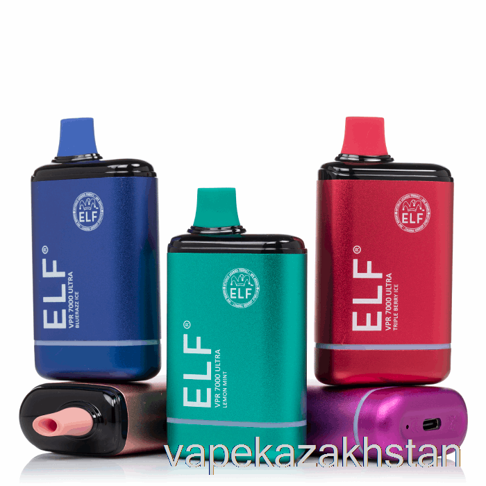 Vape Kazakhstan ELF VPR 7000 Ultra Disposable Miami Mint